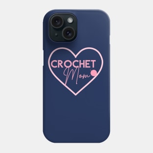 Crochet Mom Gift Crochet Gifts Pink Yarn Crochet Hook Phone Case