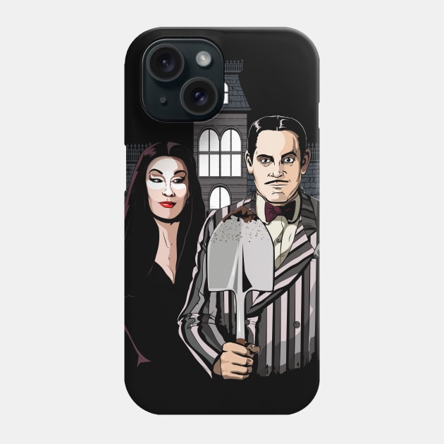 American Spooky Phone Case by amodesigns