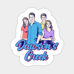 Retro Dawsons Creek Cast Magnet