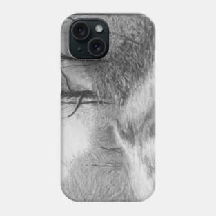 Tadburn winter walk Phone Case