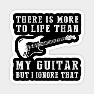 Guitar Ignorance T-Shirt Magnet