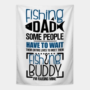 Fishing Dad Tapestry