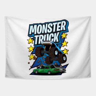 Monster Truck Tapestry