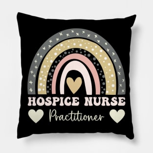 Funny Hospice Nurse Registered Nurse Practitioner Pillow