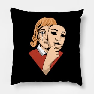 Sadness and Smile Pillow