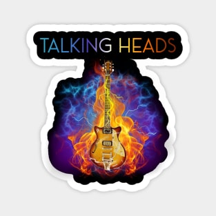 TALKING HEADS BAND Magnet