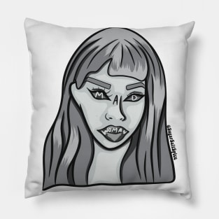 Taylor #4 (Mad Woman) Pillow