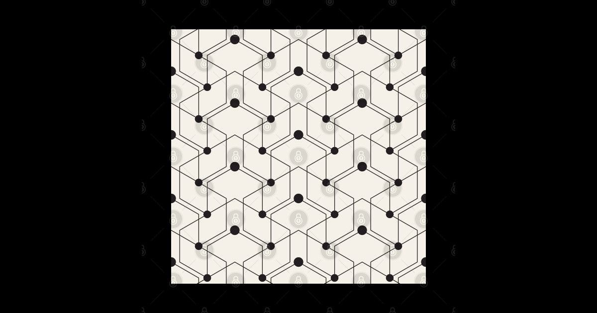 Abstract geometric pattern - Abstract Geometric Pattern - Sticker ...