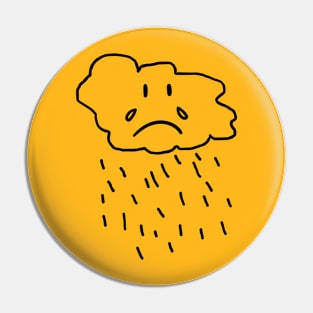 Cryin cloud Pin