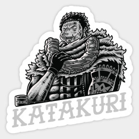 Katakuri S Kaku Mochi One Piece Anime Manga Katakuri One Piece Aufkleber Teepublic De