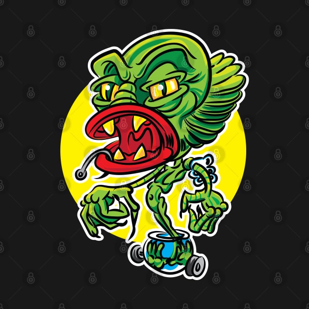 Creature from the Black Lagoon Toon by eShirtLabs