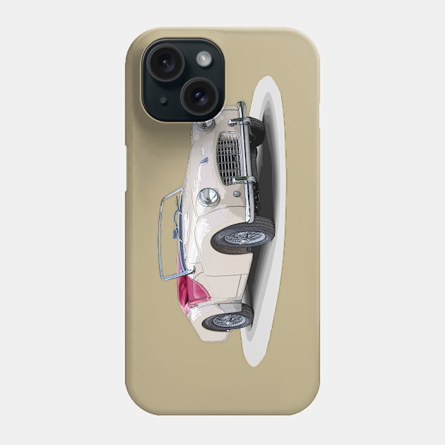 1957 Triumph TR3 Phone Case by Macy's Garage