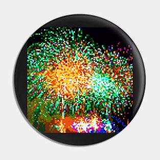 Pixel Firework No.15 Pin