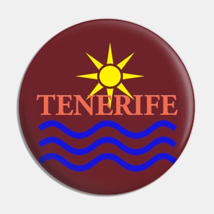 TENERIFE-Sun Water Pin