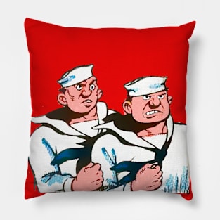 Angry sailors Pillow