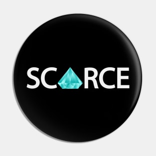 Scarce being scarce typography design Pin