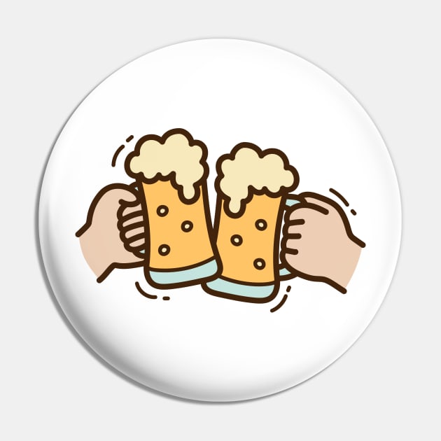 Happy beer day Pin by Visualism