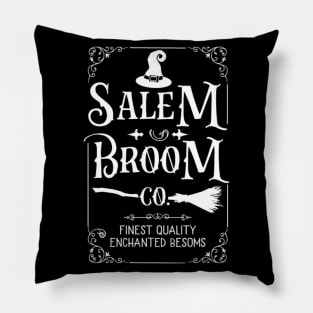 Salem broom co. Pillow