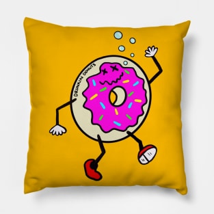 Drunkin Donuts Pillow