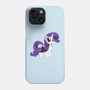 Rarity bat pony Phone Case