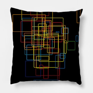 abstract scifi pattern Pillow