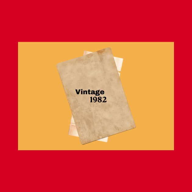 Vintage 1982 by The Crafty Handmaiden