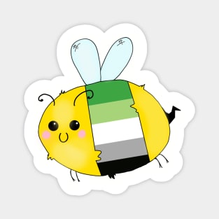 Pride Bees - Aromantic Magnet