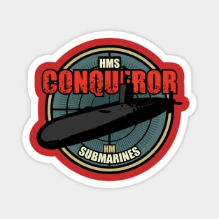 HMS Conqueror Magnet