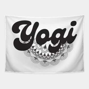 Yogi Slogan Tapestry