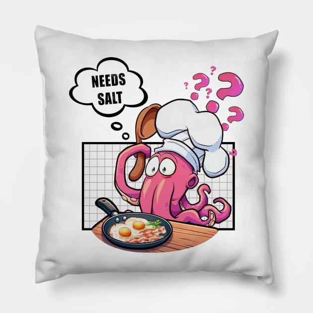 Needs salt? Pillow by MasutaroOracle