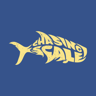 Chasing Scale Brand Fish Logo T-Shirt