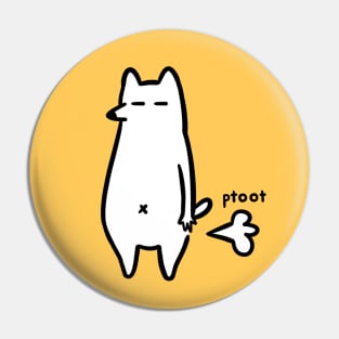 He does a Fart Pin