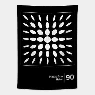 Halah - Minimalist Style Graphic Design Tapestry