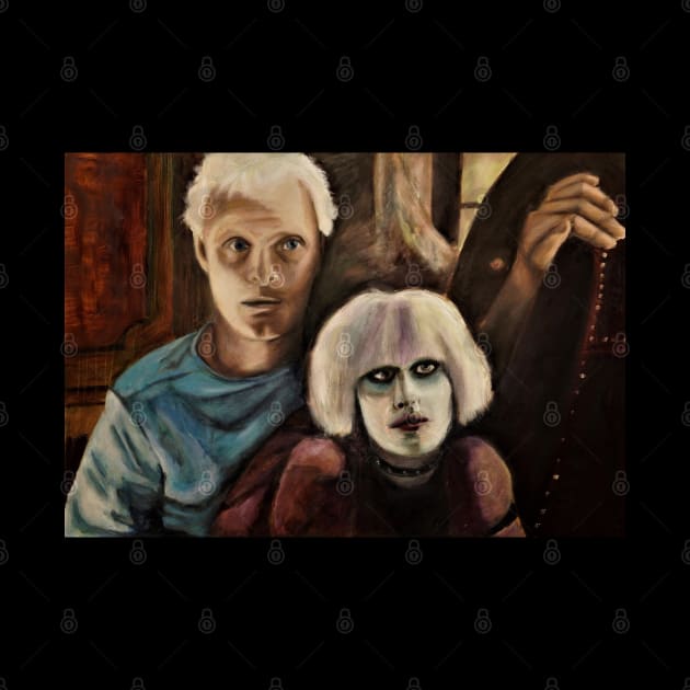 Roy and Pris by Great Auk Art