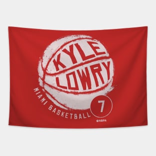 Kyle Lowry Miami Basketball Tapestry