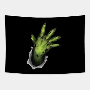 zombie hand Tapestry