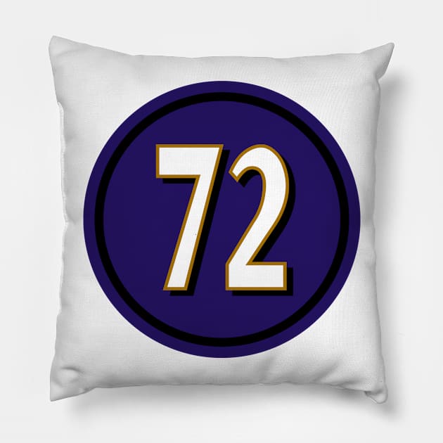 Ben Powers Pillow by naesha stores