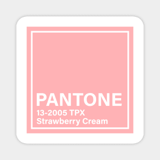 PANTONE 13-2005 TPX Strawberry Cream, pink Magnet