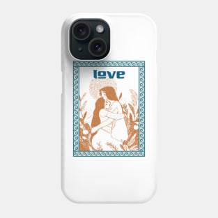 Intimacy's parting rosy hue Phone Case