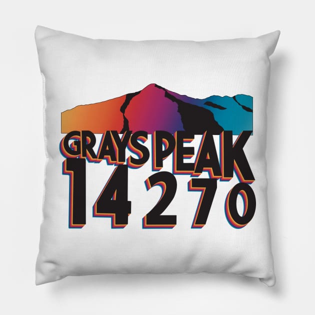 Grays Peak Pillow by Eloquent Moxie