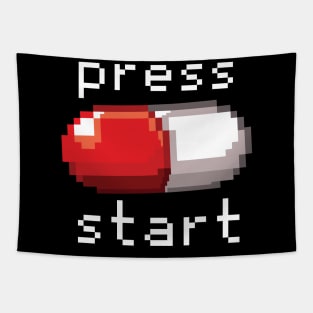 Press Start Tapestry