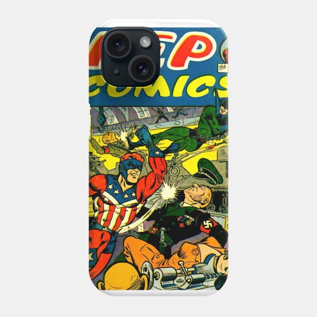 PEP Comics No. 32 Phone Case by Public Domain Comics