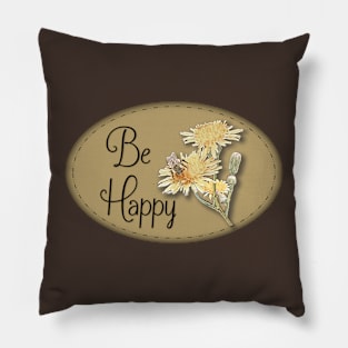 Be Happy No.2 Pillow