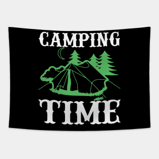 Camping Time T Shirt For Women Men Tapestry