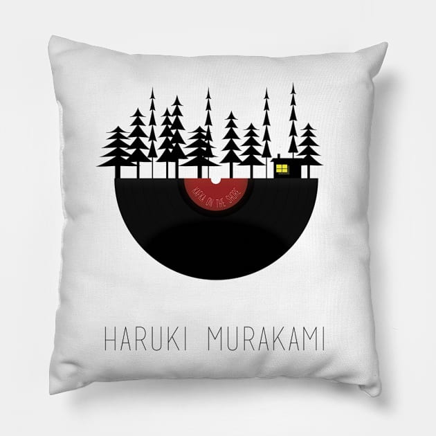 Japanese Writer Pillow by NabatiPunk