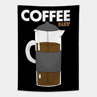 Cute Coffee Pot Maker Tapestry