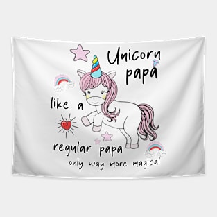 unicorn papa Tapestry