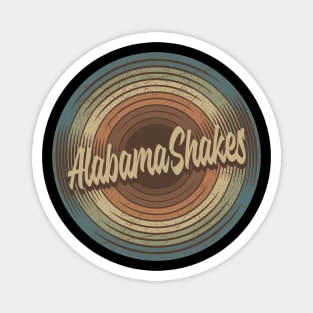 Alabama Shakes Vintage Vinyl Magnet