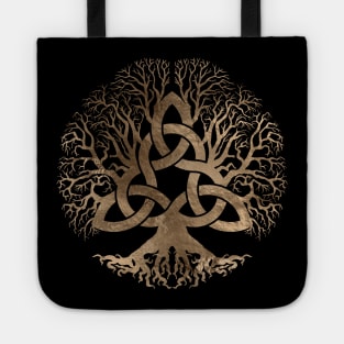 Tree of life -Yggdrasil with Triquetra Tote