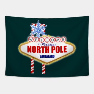 What Happens at the NORTH POLE stays in the NORTH POLE Tapestry